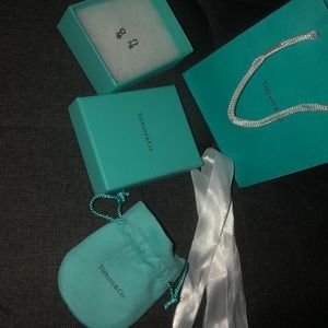 Tiffany and co key earrings